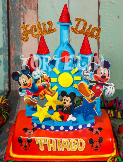 Torta infantil de Mickey 