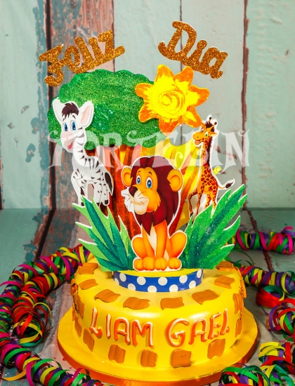 Torta Infantil Safari